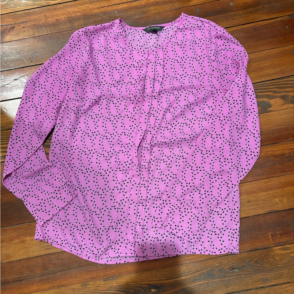 Purple Print Women's Top